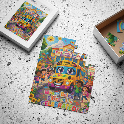 Lani™ Kids' Puzzle, 30-Piece – "Where Being Different is CELEBRATED!" Graphic