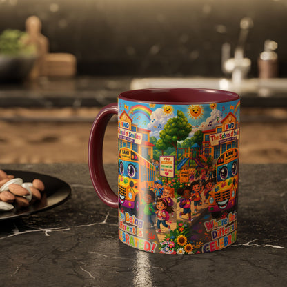 Lani™ Colorful Mug (11oz & 15oz) – "Where Being Different is CELEBRATED!" Graphic
