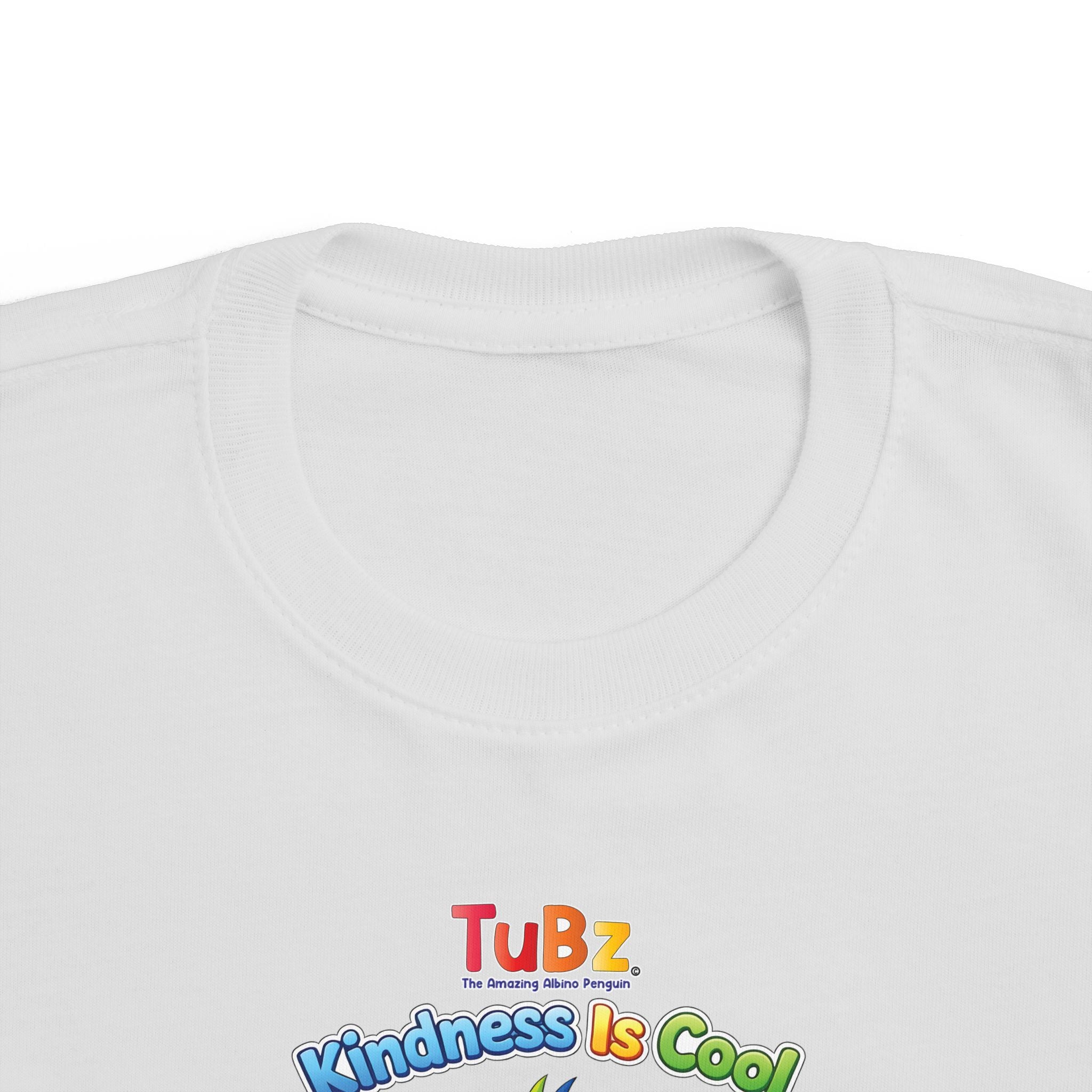 TuBz™ "Kindness Is Cool" Kids T-Shirt - Positive Message Graphic Tee | Smile Universe TuBz4Kidz