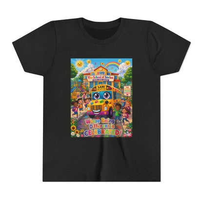 Lani™ Youth Short Sleeve Tee – "Where Being Different is CELEBRATED!" Graphic Shirt