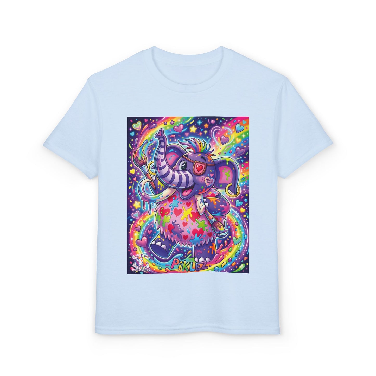 Piklez™ Youth DryBlend® T-Shirt – "Magic Paint!" Graphic Shirt | Smile Universe Collection