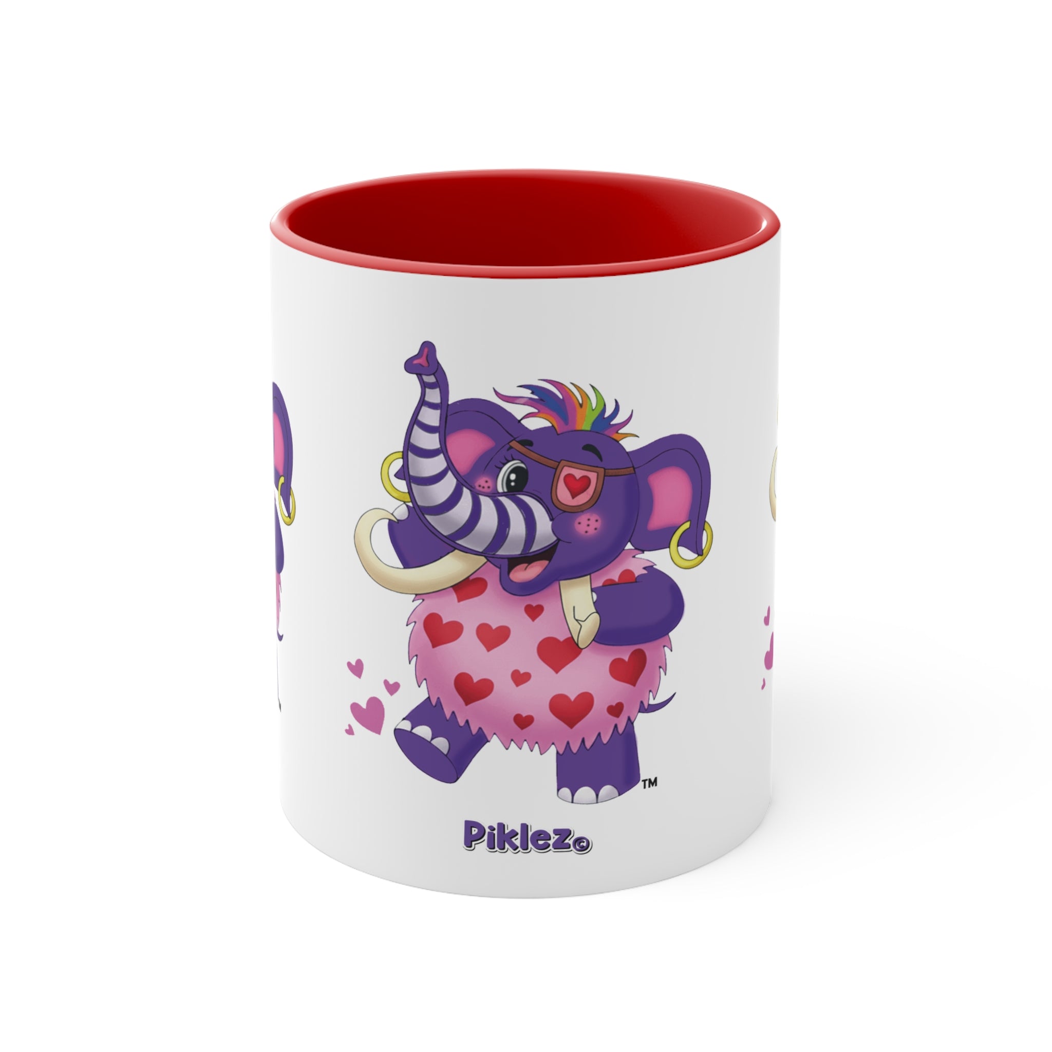 Piklez™ Accent Mug – "Full of Love!" Graphic | Smile Universe Collection