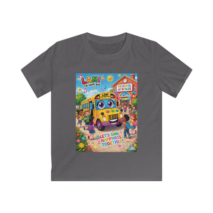 Lani™ Kids Softstyle Tee – "Let's Sing Happiness Together!" Graphic