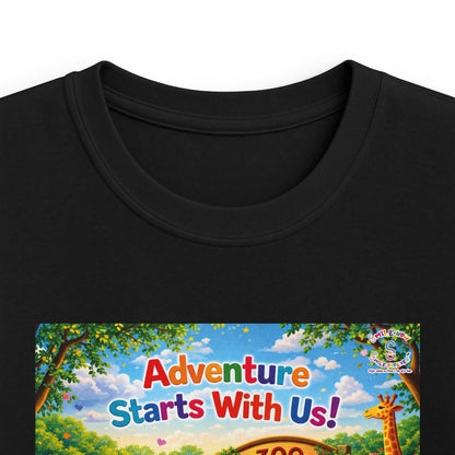 Lani™ Kids Softstyle Tee – "Adventure Starts With Us!" Graphic