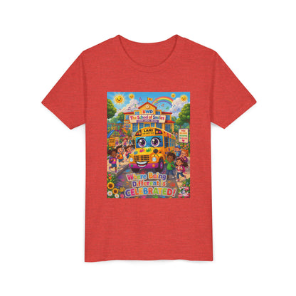 Lani™ Youth Short Sleeve Tee – "Where Being Different is CELEBRATED!" Graphic Shirt