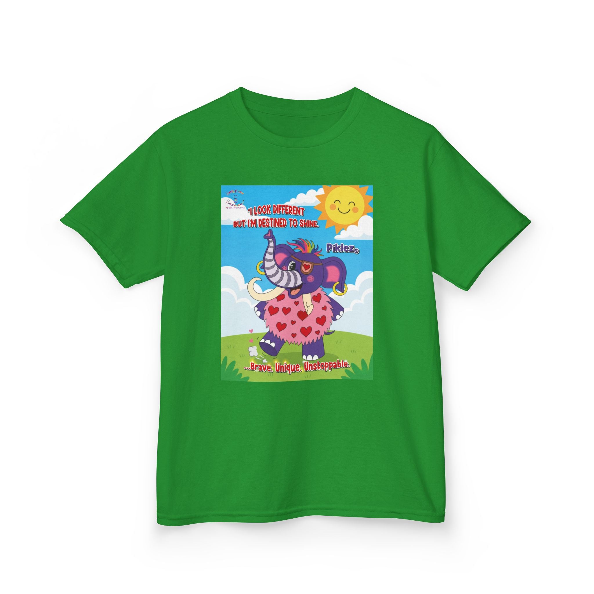 Piklez™ T-Shirt – “Destined to Shine” Graphic Shirt | Smile Universe Piklez Collection