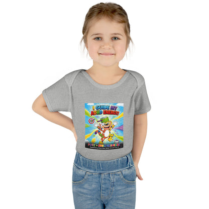Potz™ Infant Baby Rib Bodysuit – "I Guide My ADHD Energy!" Graphic Onesie | Smile Universe Collection