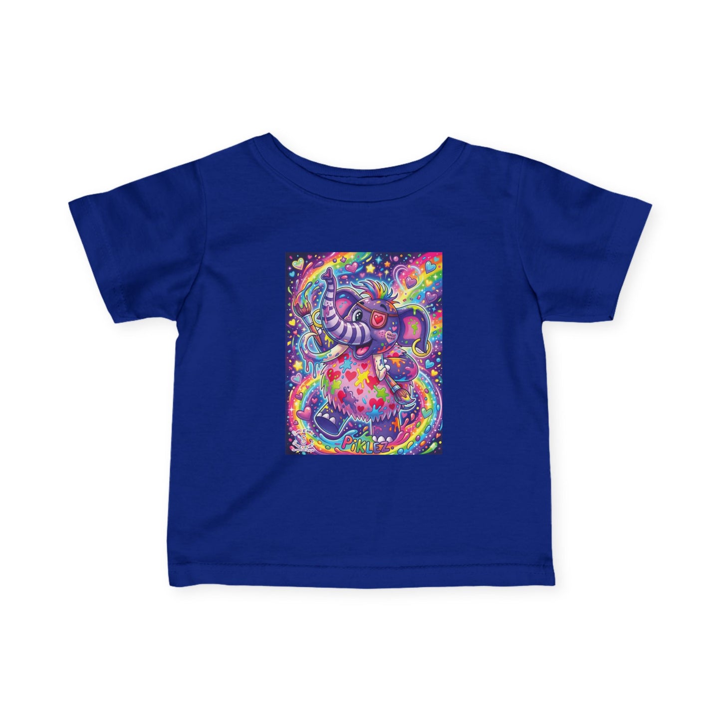 Piklez™ Infant Fine Jersey Tee – "Magic Paint!" Graphic Shirt | Smile Universe Collection
