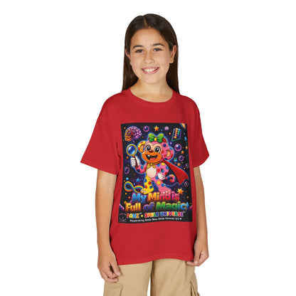 Panz™ Youth DryBlend® T-Shirt – "My Mind is Full of Magic" Graphic | Smile Universe Collection