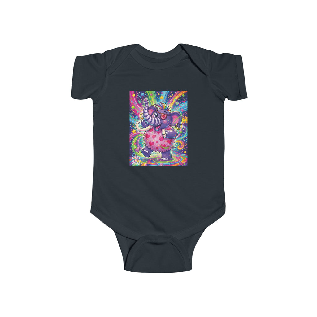Piklez™ Infant Fine Jersey Bodysuit – "Born to Celebrate!" Graphic | Smile Universe Collection