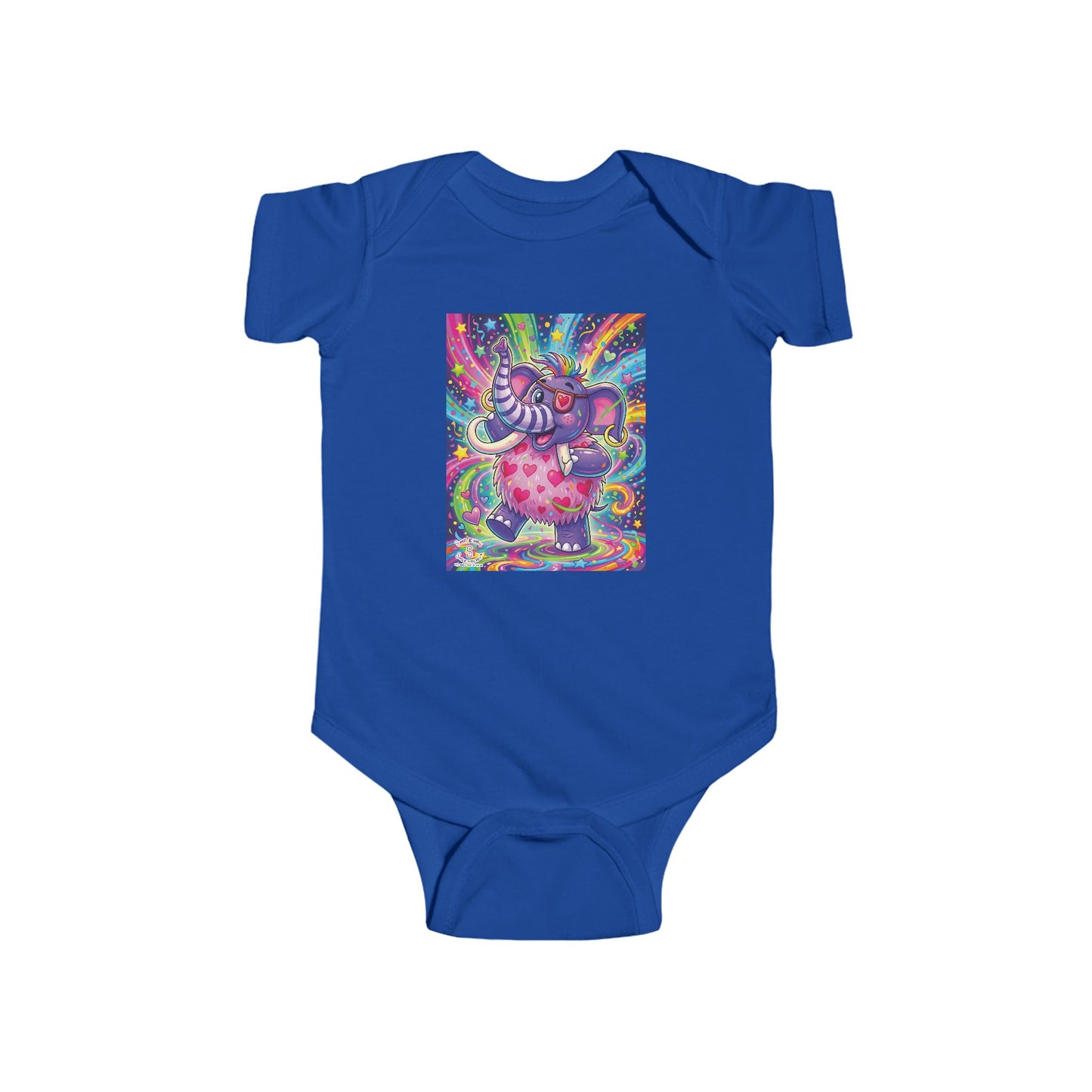Piklez™ Infant Fine Jersey Bodysuit – "Born to Celebrate!" Graphic | Smile Universe Collection