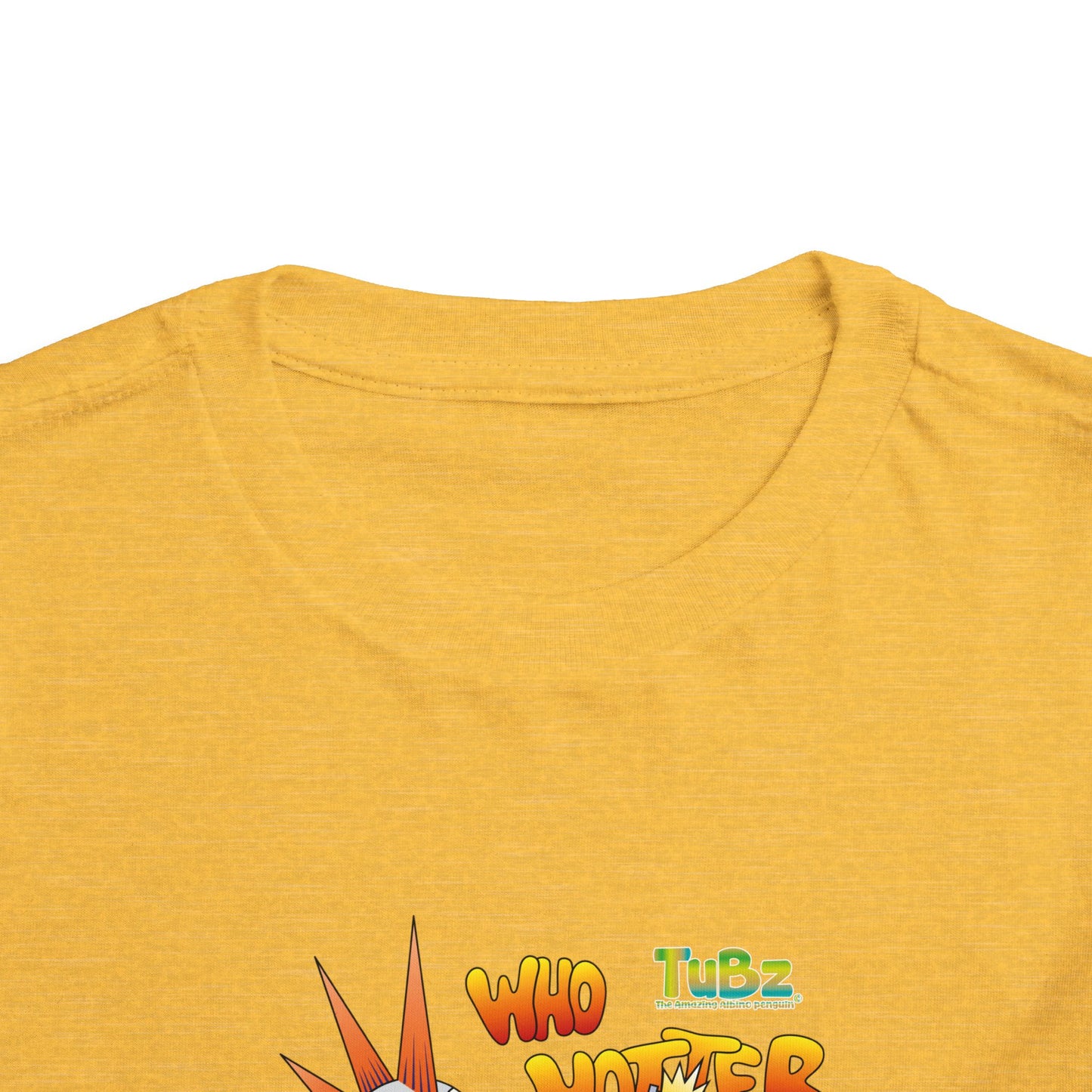TuBz™ Rockstar Kids T-Shirt - "Who Hotter Than Me!" Graphic Tee | Smile Universe TuBz4Kidz Collection