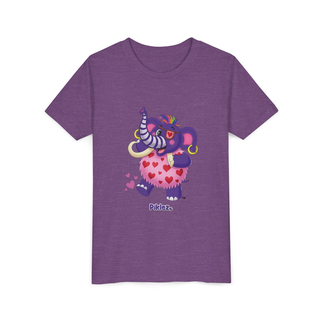 Piklez™ Youth Short Sleeve Tee – "Full of Love!" Graphic Shirt | Smile Universe Collection