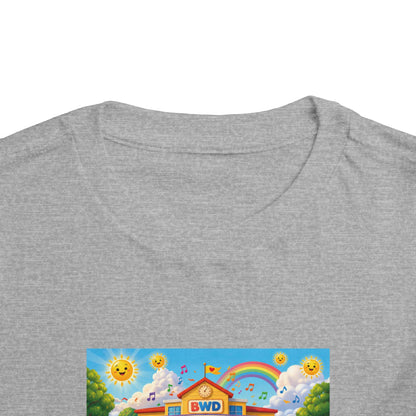 Lani™ Toddler Short Sleeve Tee – "Where Being Different is CELEBRATED!" Graphic Shirt