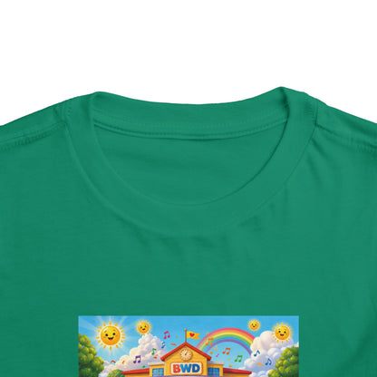 Lani™ Toddler Short Sleeve Tee – "Where Being Different is CELEBRATED!" Graphic Shirt