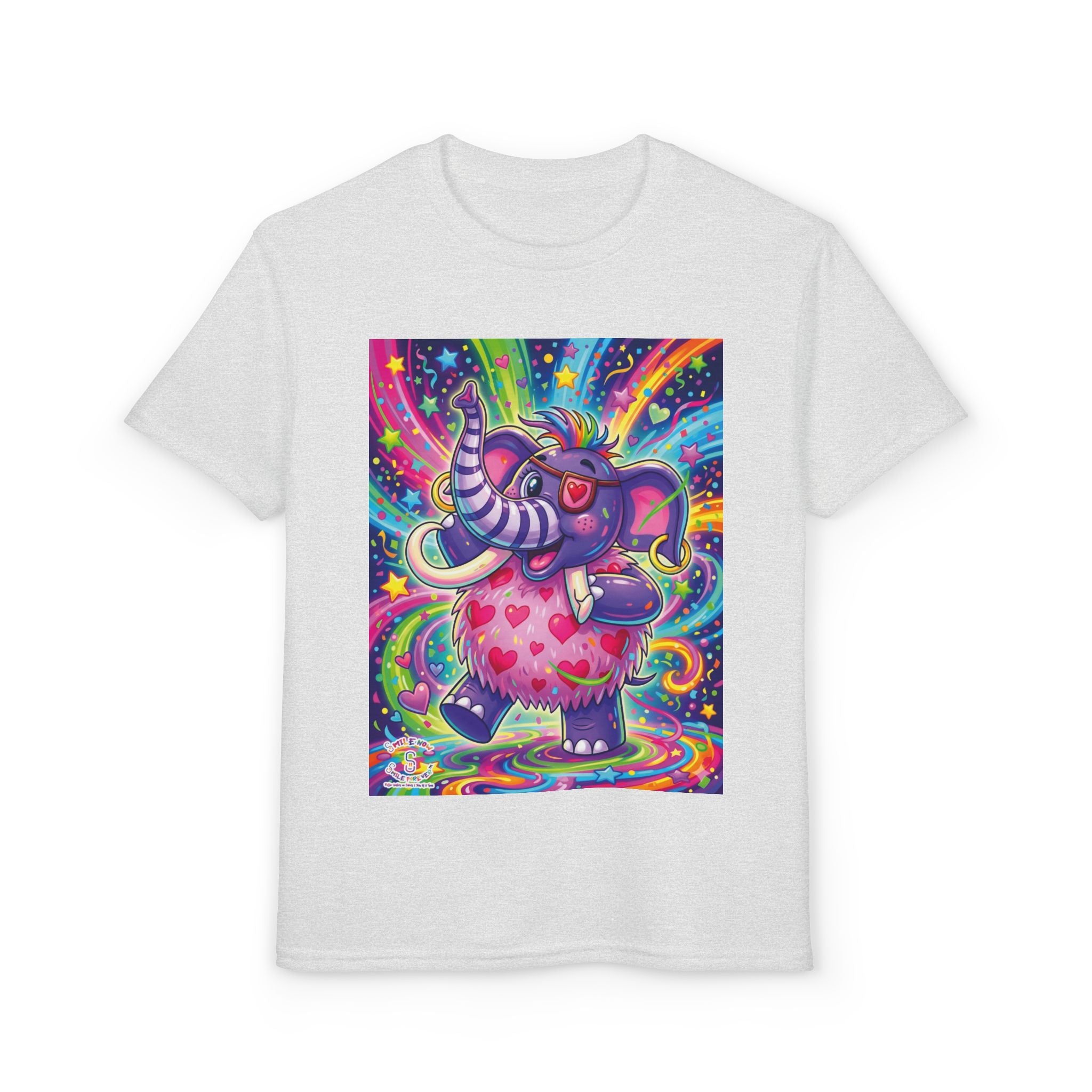 Piklez™ Youth DryBlend® T-Shirt – "Born to Celebrate!" Graphic Shirt | Smile Universe Collection