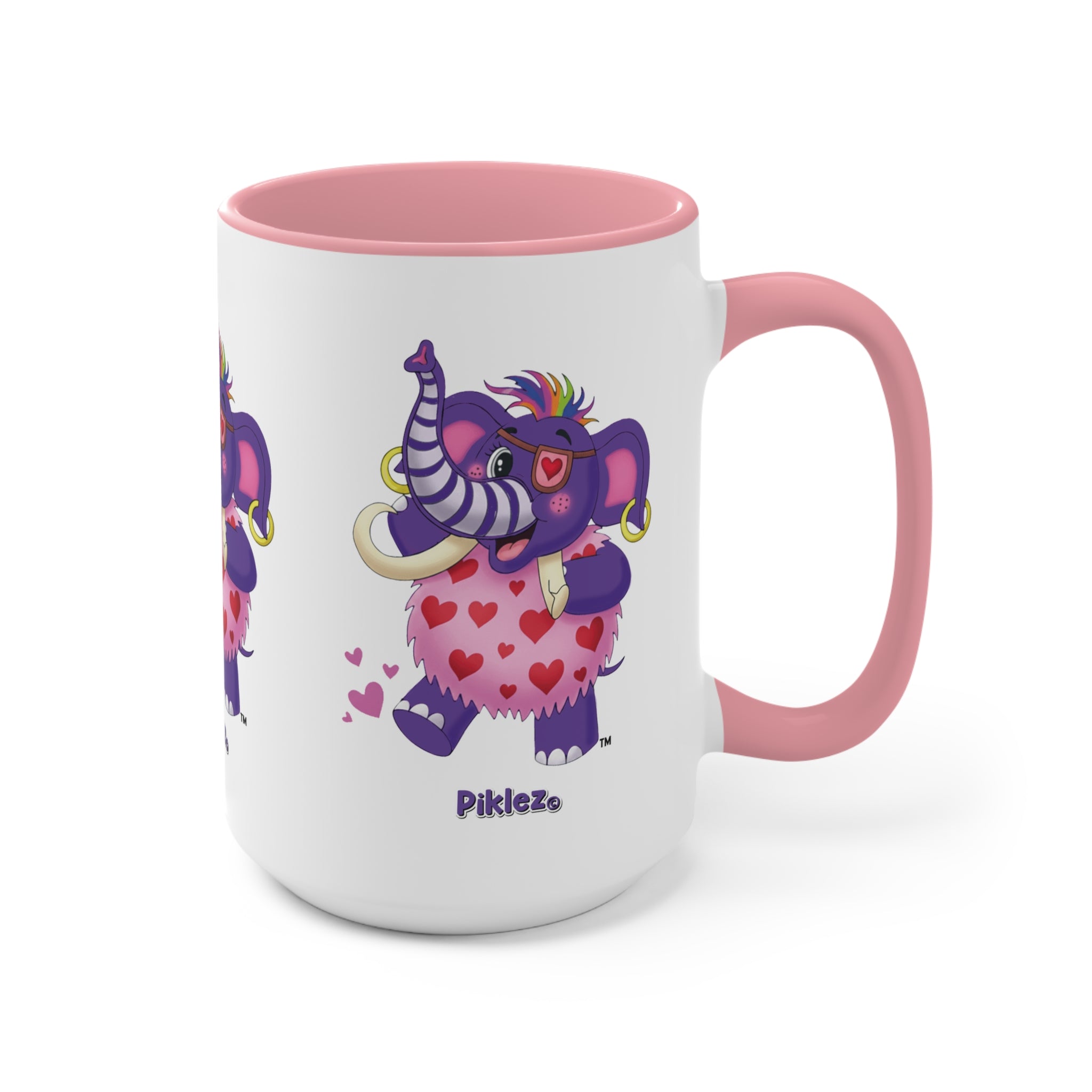 Piklez™ Accent Mug – "Full of Love!" Graphic | Smile Universe Collection