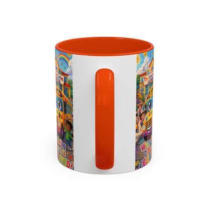 Lani™ Colorful Mug (11oz & 15oz) – "Where Being Different is CELEBRATED!" Graphic