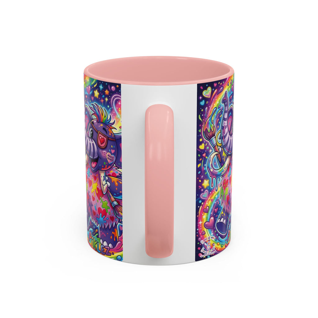 Piklez™ 15oz Ceramic Mug – "Magic Paint!" Graphic | Smile Universe Collection