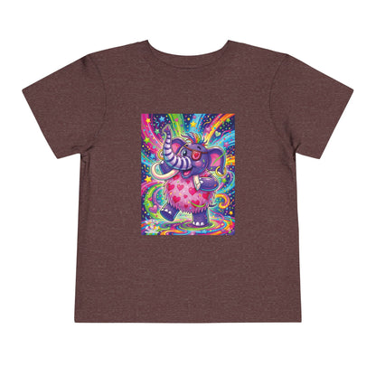 Piklez™ Toddler Short Sleeve Tee – "Born to Celebrate!" Graphic Shirt | Smile Universe Collection