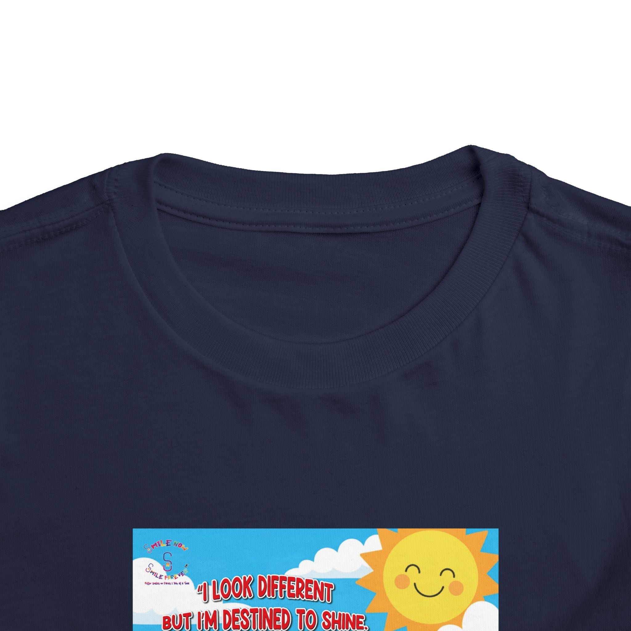 Piklez™ Toddler Tee – “Destined to Shine” Graphic Shirt | Smile Universe Collection