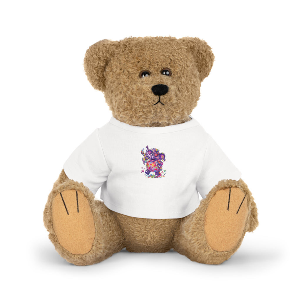 Piklez™ Plush Toy with T-Shirt – "Magic Paint!" Graphic | Smile Universe Collection