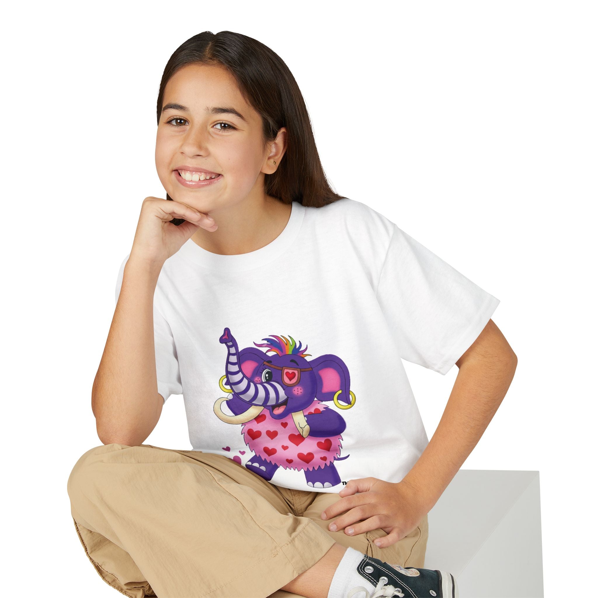 Piklez™ Youth DryBlend® T-Shirt – "Full of Love!" Graphic Shirt | Smile Universe Collection
