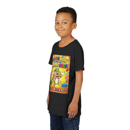 Potz™ Youth Short Sleeve Tee – "My ADHD Brain is Full of Brilliant Ideas!" Graphic Tee | Smile Universe Collection