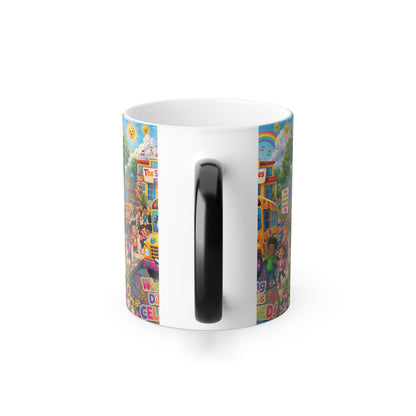 Lani™ Color Morphing Mug 11oz – "Where Being Different is CELEBRATED!" Graphic