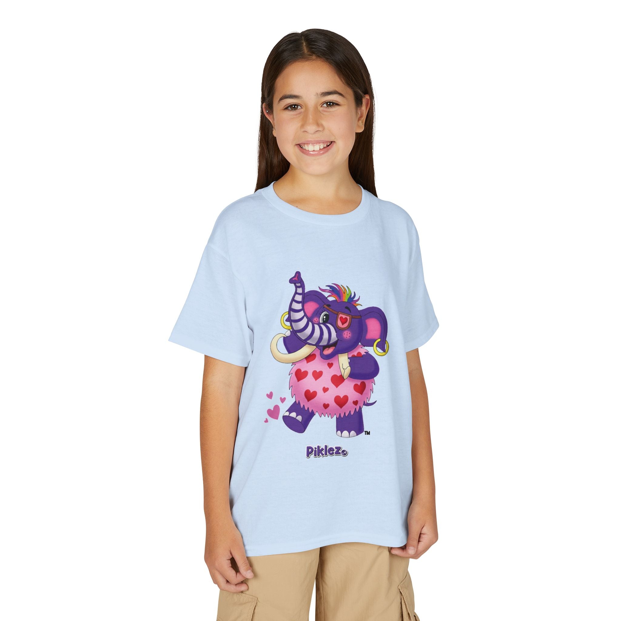 Piklez™ Youth DryBlend® T-Shirt – "Full of Love!" Graphic Shirt | Smile Universe Collection