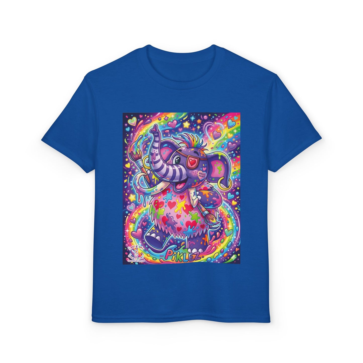 Piklez™ Youth DryBlend® T-Shirt – "Magic Paint!" Graphic Shirt | Smile Universe Collection