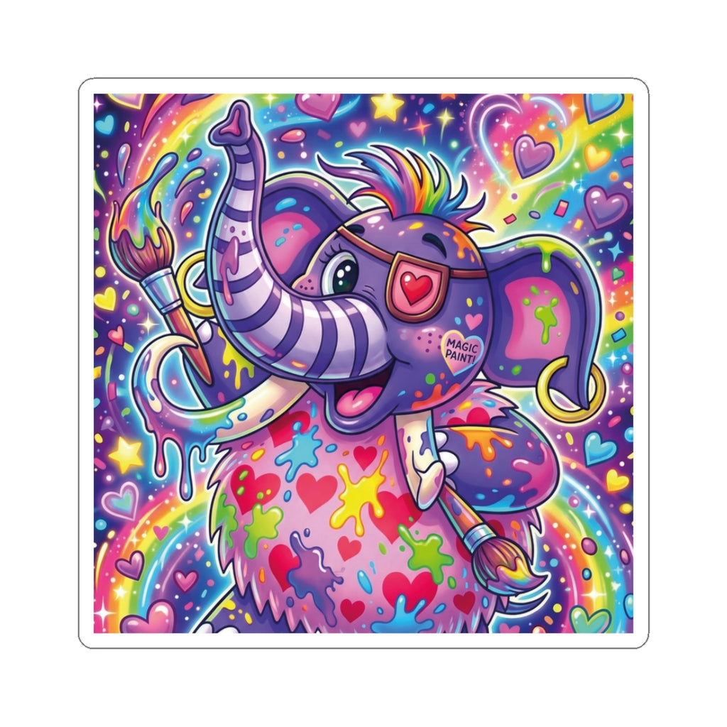 Piklez™ Kiss-Cut Stickers – "Magic Paint!" Graphic | Smile Universe Collection