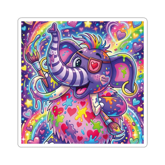 Piklez™ Kiss-Cut Stickers – "Magic Paint!" Graphic | Smile Universe Collection