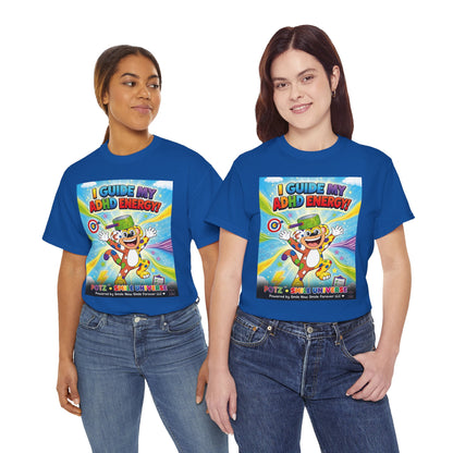 Potz™ Unisex Heavy Cotton™ Tee – "I Guide My ADHD Energy!" Graphic Tee | Smile Universe Collection