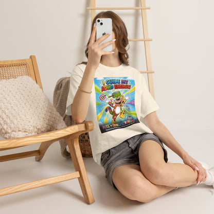 Potz™ Unisex Heavy Cotton™ Tee – "I Guide My ADHD Energy!" Graphic Tee | Smile Universe Collection