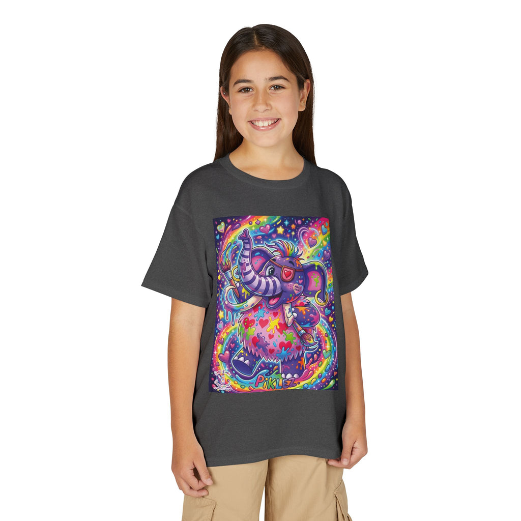 Piklez™ Youth DryBlend® T-Shirt – "Magic Paint!" Graphic Shirt | Smile Universe Collection