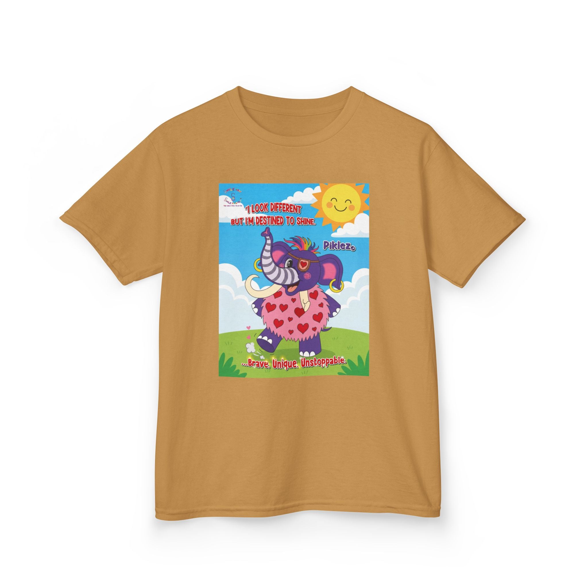Piklez™ T-Shirt – “Destined to Shine” Graphic Shirt | Smile Universe Piklez Collection
