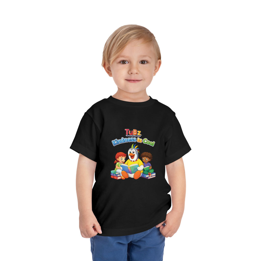 TuBz™ "Kindness Is Cool" Kids T-Shirt - Positive Message Graphic Tee | Smile Universe TuBz4Kidz