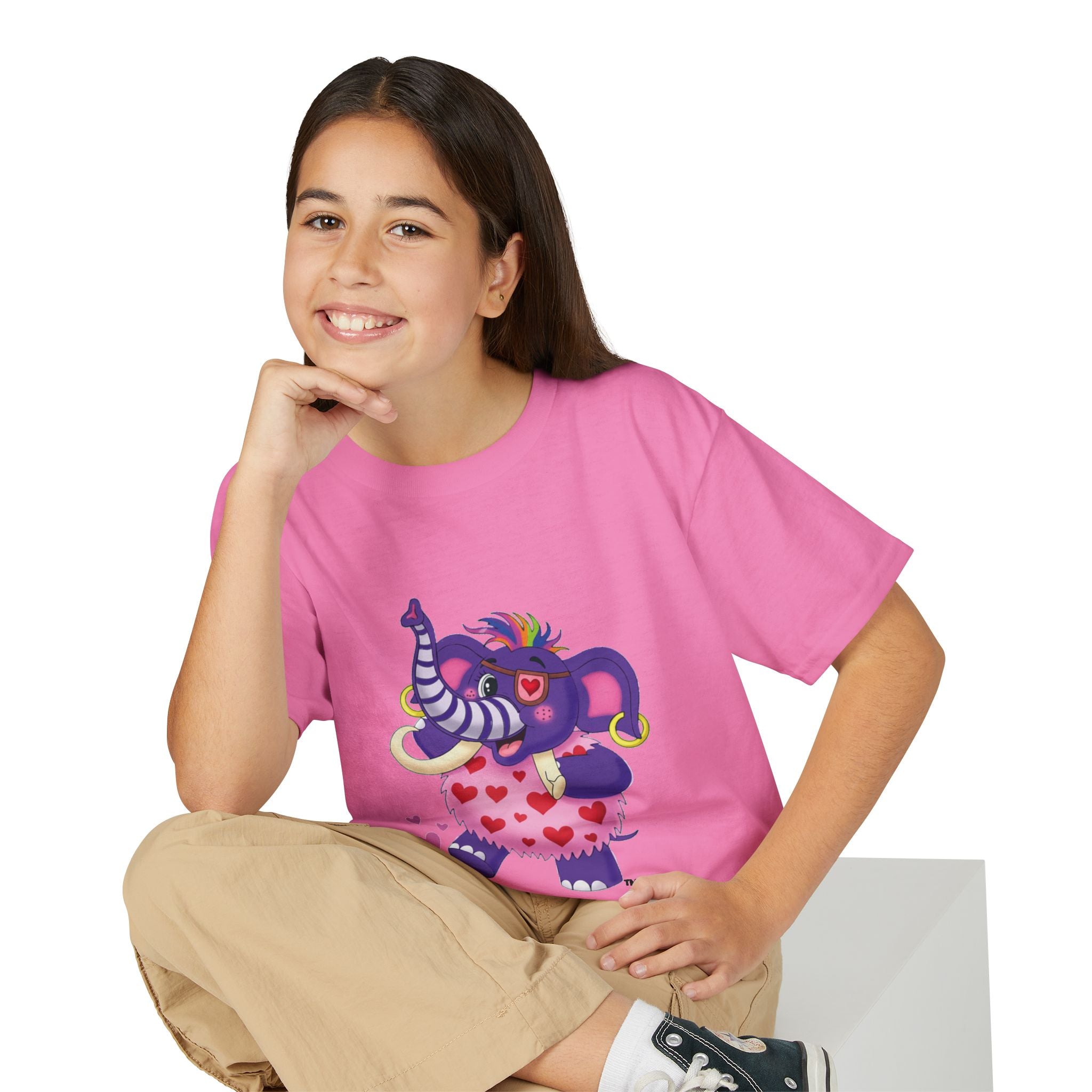 Piklez™ Youth DryBlend® T-Shirt – "Full of Love!" Graphic Shirt | Smile Universe Collection