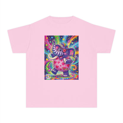 Piklez™ Youth Midweight Tee – "Born to Celebrate!" Graphic Shirt | Smile Universe Collection