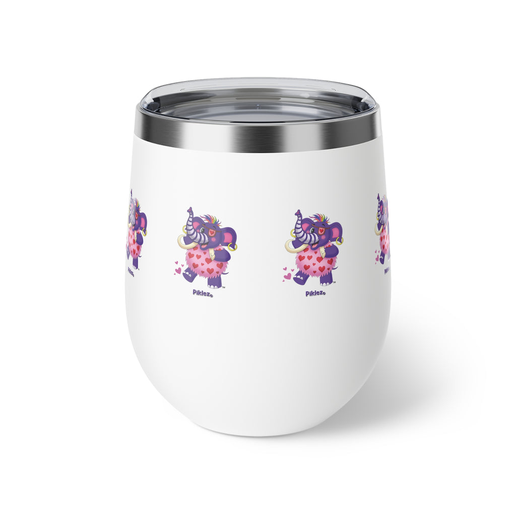 Piklez™ 12oz Copper Vacuum Insulated Cup – "Full of Love!" Graphic | Smile Universe Collection