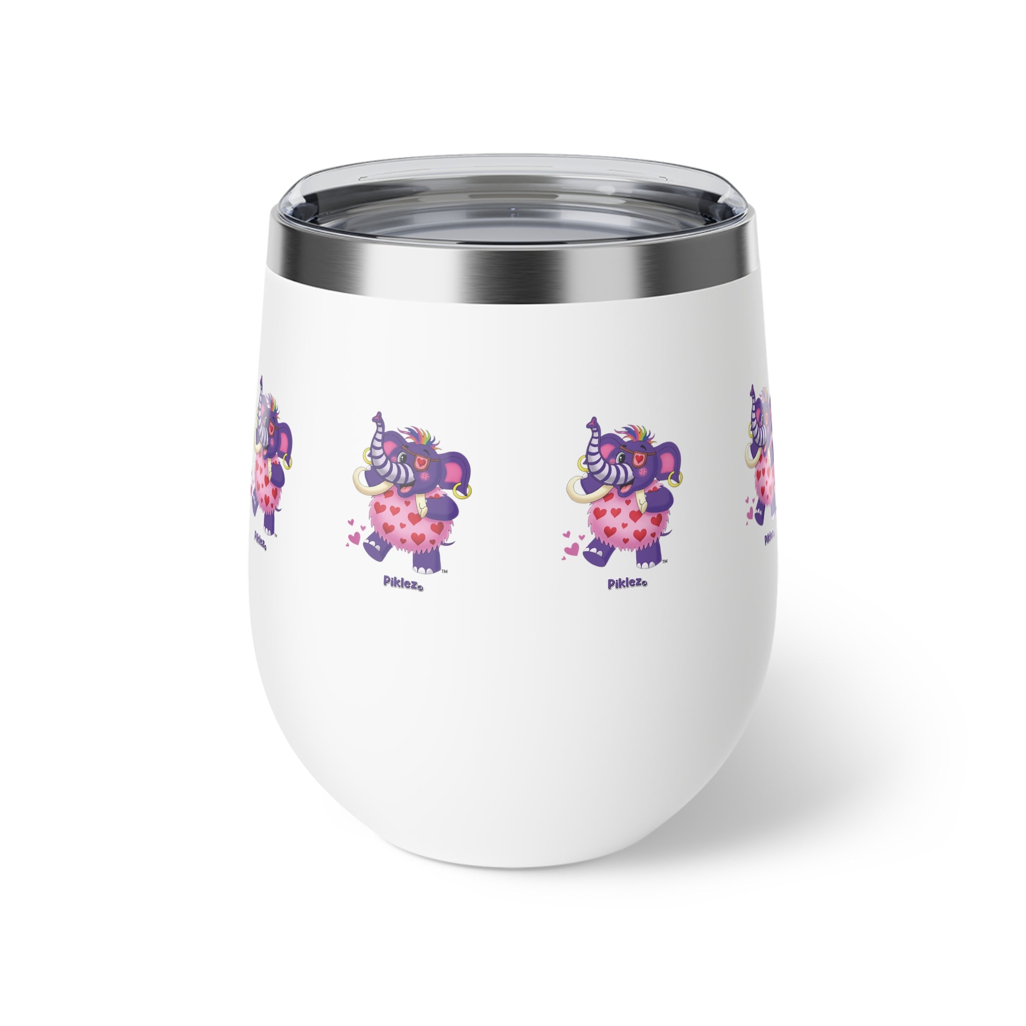 Piklez™ 12oz Copper Vacuum Insulated Cup – "Full of Love!" Graphic | Smile Universe Collection