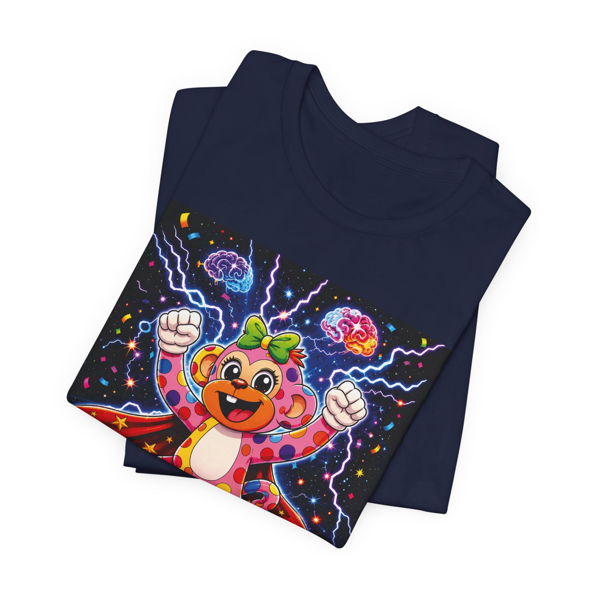 Panz™ Unisex Jersey Short Sleeve Tee For Adult– "My Energy is Powerful" Graphic Tee | Smile Universe Collection