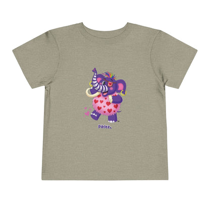 Piklez™ Toddler Short Sleeve Tee – "Full of Love!" Graphic Shirt | Smile Universe Collection