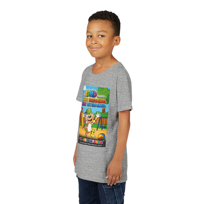 Potz™ Youth Short Sleeve Tee – "My ADHD Means Always Dreaming, Highly Determined" Graphic Tee | Smile Universe Collection