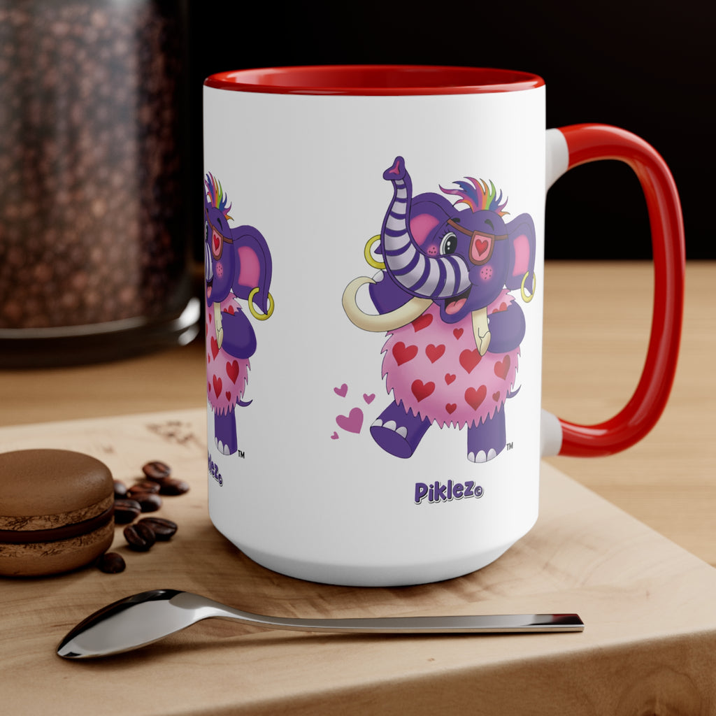 Piklez™ Accent Mug – "Full of Love!" Graphic | Smile Universe Collection