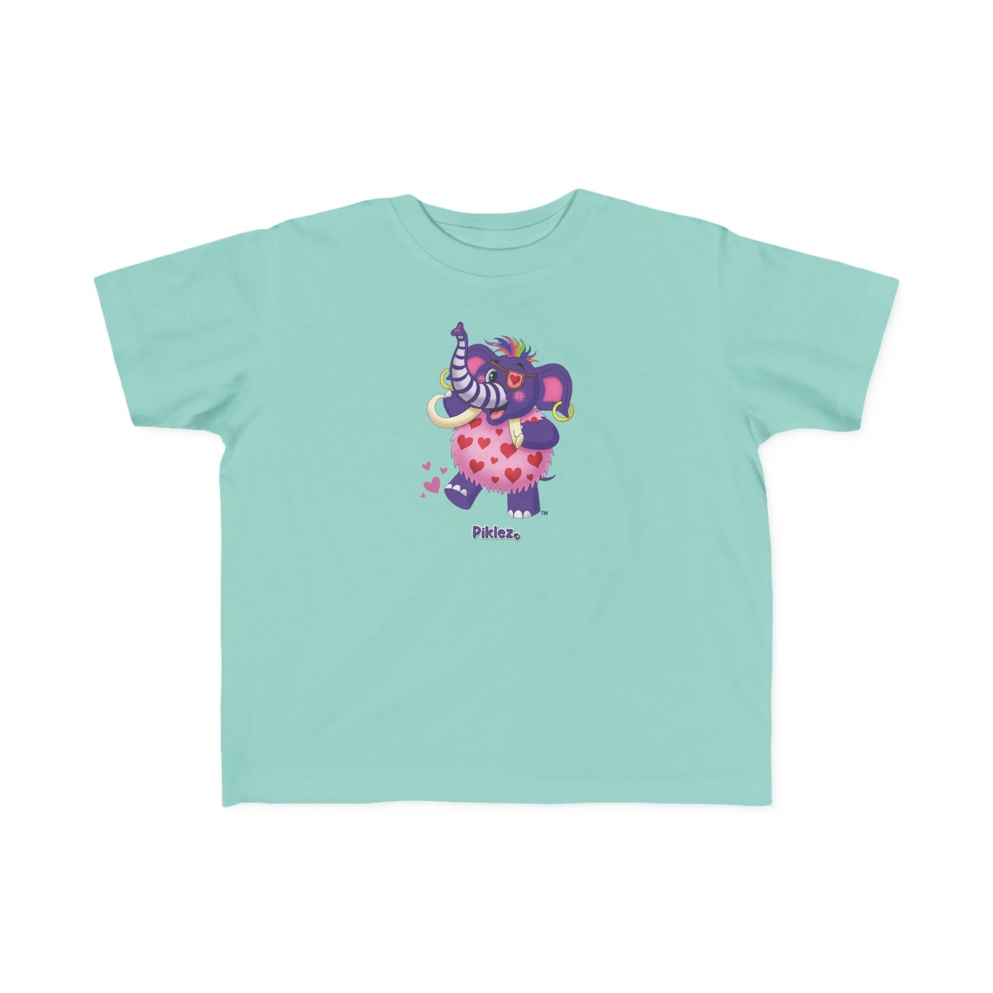 Piklez™ Toddler's Fine Jersey Tee – "Full of Love!" Graphic Shirt | Smile Universe Collection