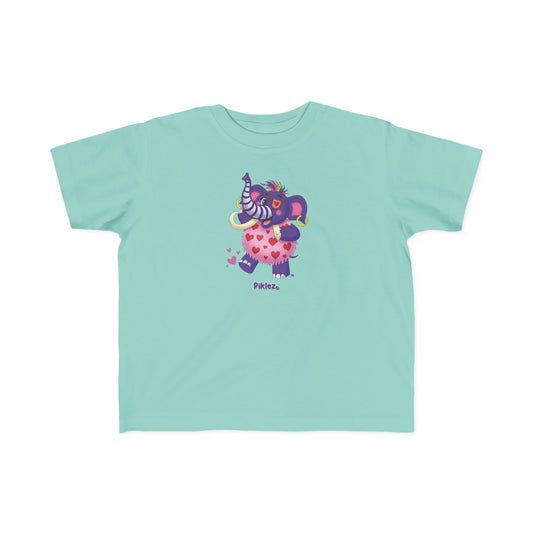 Piklez™ Toddler's Fine Jersey Tee – "Full of Love!" Graphic Shirt | Smile Universe Collection