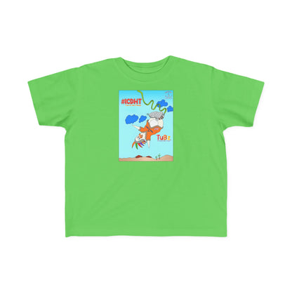 TuBz™ "I Can Do Hard Things" Toddler T-Shirt | Toddler's Fine Jersey Tee  - Positive Kids Graphic Tee