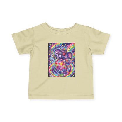 Piklez™ Infant Fine Jersey Tee – "Magic Paint!" Graphic Shirt | Smile Universe Collection